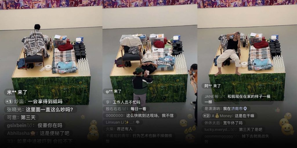 Pechino, 14 giorni in lockdown su un palco in&nbsp;live-streaming