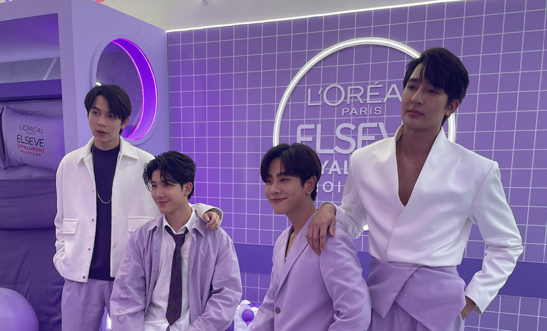 L’Oreal Paris lancia Hyaluron Moisture Hair Care. Presenti Araya Alberta Hargate e alcuni attori di GMMTV