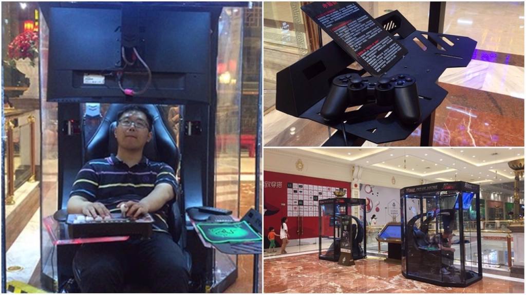 Nei mall cinesi ci sono le cabine per la&nbsp;pausa