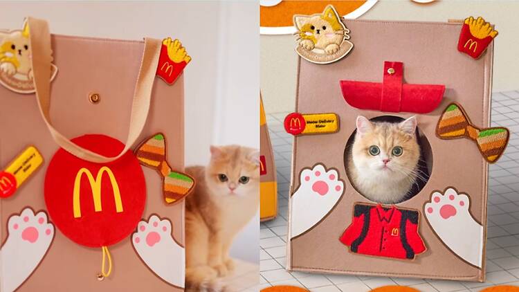 Singapore, McDonald’s lancia la Happy Meow Bag